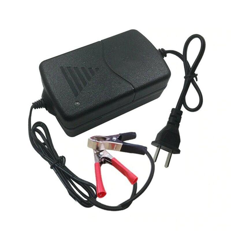 US Standard 12V 1.5A Smart Battery Charger for Cars and Motorcycles